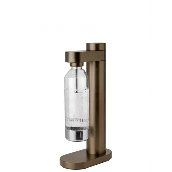 Stelton Brus Carbonator Dark Brown Metallic Kolsyremaskin
