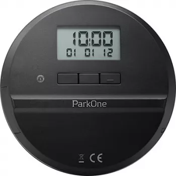 NEEDIT ParkOne elektronisk parkeringsskiva svart
