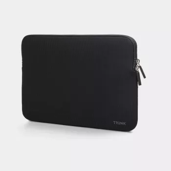 Trunk Ribbed Velvet 13 MacBook Pro, Air – snörskyddsfodral för MacBook 13, MacBook Air (svart)