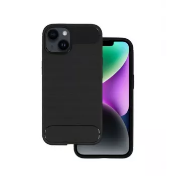 iLike Apple iPhone 14 baksidesfodral Carbon svart
