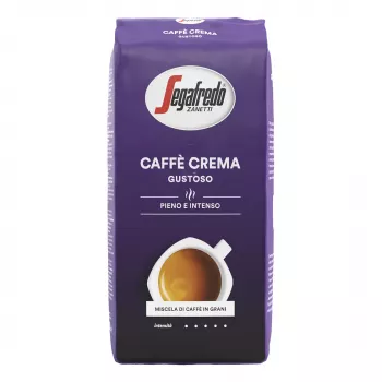 Segafredo Caffè Crema Gustoso hela kaffebönor 1000g