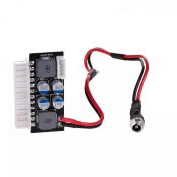 Akyga AK-CA-38 PICO-PSU DC/ATX-nätadapter, 120 W, 12 V DC-ingång, 24-pin ATX, P4, SATA, Molex