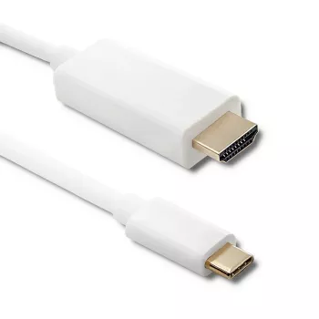 Qoltec USB 3.1 Type-C hane till HDMI A hane kabel 2 m 4K 60 Hz