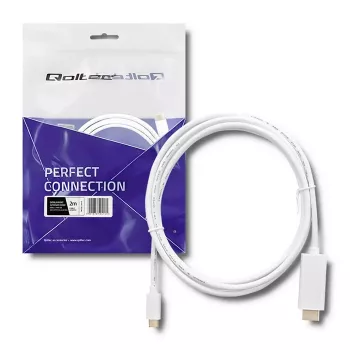 Qoltec USB 3.1 Type-C hane till HDMI A hane kabel 2 m 4K 60 Hz