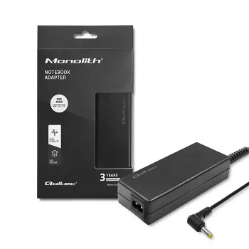 Qoltec 40W laptopnätaggregat för Acer, 19V 2.1A, 5,5x1,7mm kontakt + nätkabel