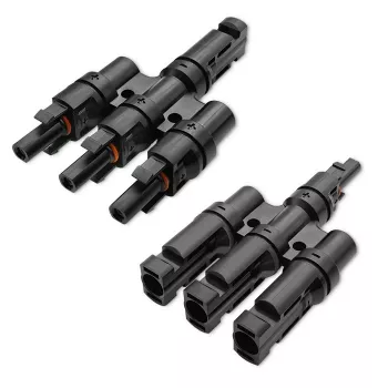 Qoltec MC4 T-typ grenkontakt set 1000V 30A