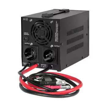 KEMOT PROsinus-500-LFP4 UPS ren sinusvåg växelriktare med laddningsfunktion 12V 230V 500VA/300W