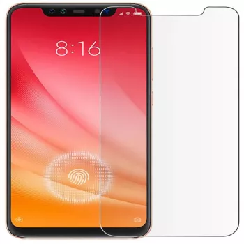 Evelatus Xiaomi Mi 8 0,33 mm platt klart skärmskydd av härdat glas med Japan-kleber och antistatisk beläggning
