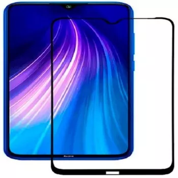 Evelatus Xiaomi Redmi Note 8 / Redmi Note 8 2021 2.5D Full Cover Japan Glue Glass antistatiskt härdat glasskydd