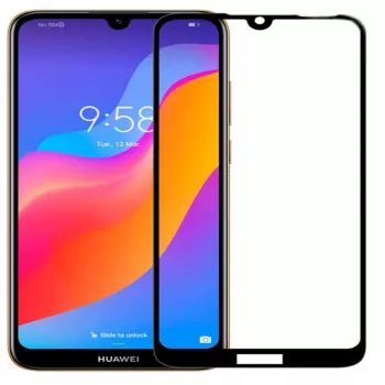 Evelatus Huawei Y7 2019 / Y7 Pro 2019 2.5D Full Cover Japan Glue Glass Anti-Static skärmskydd