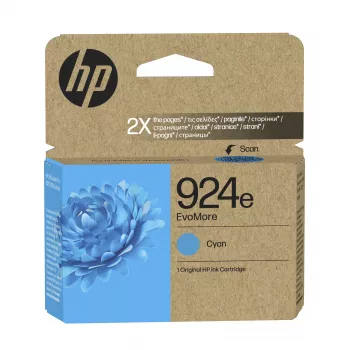 HP 924e EvoMore cyan original bläckpatron
