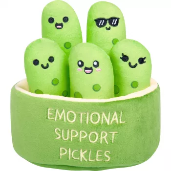 Just Play Emotional Support Pickles plyschleksak