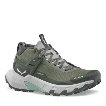 SALEWA Pedroc 2 Mid PTX dam Speed Hiking skor, grön/svart, UK 5.5