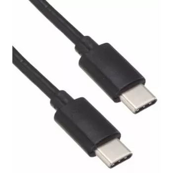 Zebra USB-C till USB-C kommunikations- och laddkabel, 1m, 60W PD, svart