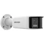 Hikvision DS-2CD2T47G2P-LSU/SL 4MP AcuSense utomhus bullet IP-kamera med 2,8 mm objektiv, vitt ljus, tvåvägsljud, blixtljus, PoE