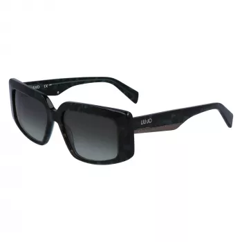 LIU JO dammodell solglasögon LJ791S-428 cat eye blå gradient acetat UV400 54 mm