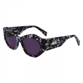 LIU JO dam fjärilsformade cat-eye solglasögon LJ786S-13 - havanna brun, 54/18/135 mm