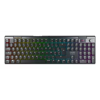 CHERRY XTRFY MX 10.1 Wireless lågprofils speltangentbord, AZERTY, RGB, svart
