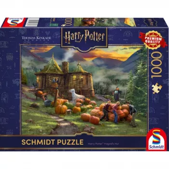 Schmidt Thomas Kinkade Studios Harry Potter – Hagrid's Hut pussel 1000 bitar