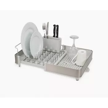 Joseph Joseph Extend Expandable Stone diskställ, ljusgrå/silver, 851692