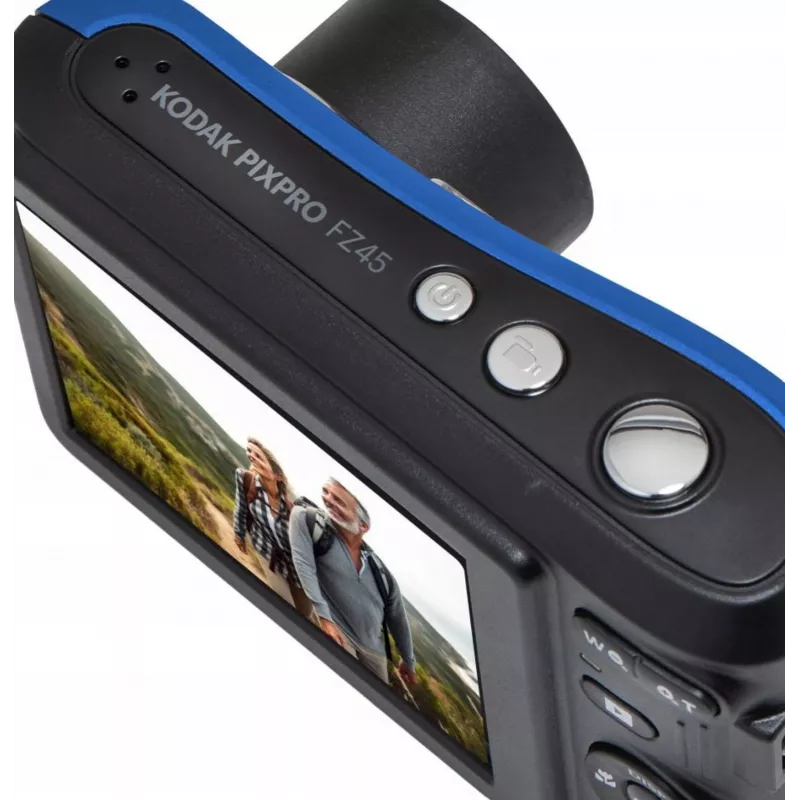 KODAK FZ45BL 16MP kompaktkamera blå