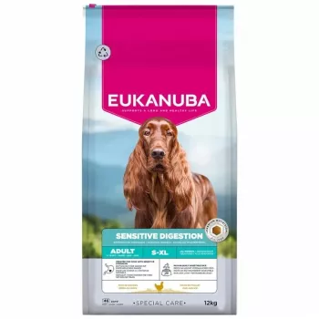 Eukanuba Special Care Sensitive Digestion torrfoder för vuxna hundar av små och medelstora raser, lamm & ris, 12 kg