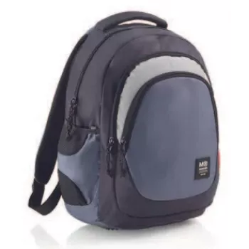 Miquelrius Triple Berlin Recy ryggsäck 30L 3 fack blå