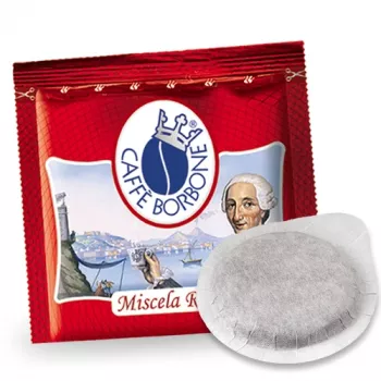 Caffè Borbone Miscela Rossa 44mm ESE kaffepads 50-pack à 7,2 g