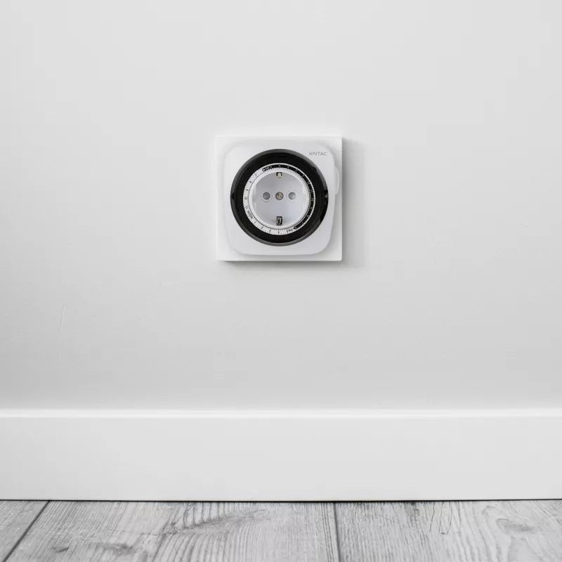 ENTAC mekanisk timer mini 24 timmar 48 program