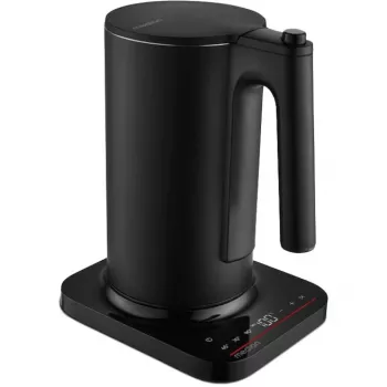 MEDION MD 12106 vattenkokare 1,5L 2200W svart rostfritt stål varmhållningsfunktion