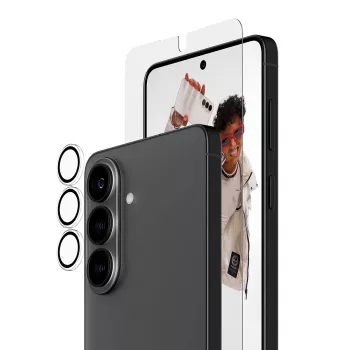 PanzerGlass Hoops 2-i-1-set Samsung Galaxy S26+ | Ultra-Wide Fit
