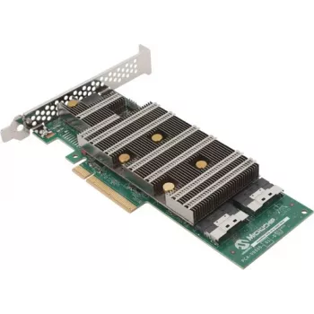 Microchip Adaptec SmartRAID 3258-16i/e 8GB SAS/NVMe 16 port PCIe x8 24 Gbps Low Profile RAID-kontroller