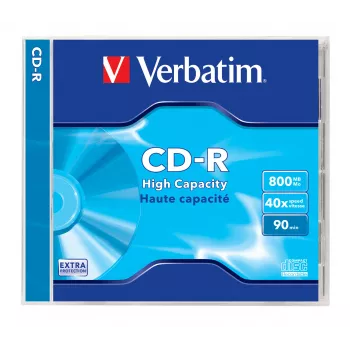 Verbatim CD-R 800MB 1x-40x Extra Protection, 10-pack Jewel Case