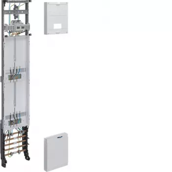 Hager universZ komplett mätarfält 2 ZP 1-fält 1350 mm NRW SH MV N-Sachsen (ZH53X3T)