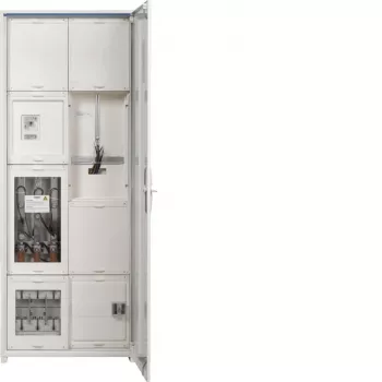 Hager universZ FP92W8N transformatormätskåp 1400x550x205 mm utanpåliggande IP44 vit