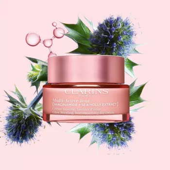 CLARINS Multi-Active Glow Boosting Line-Smoothing Day Cream for Dry Skin 50ml