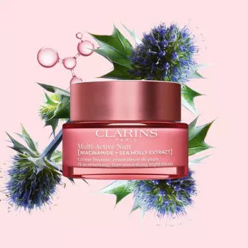 CLARINS MULTI-ACTIVE CREME NUIT hudförnyande och utjämnande nattkräm för alla hudtyper 50 ml