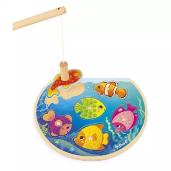 Janod magnetiskt fiskespel ”Szybkie Rybki”