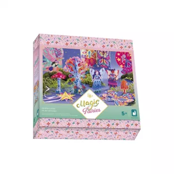 Janod Multi-Activity kreativt set 11 dekorationer Magic Fairies 5+