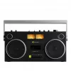 WeAreRewind Curtis portabel kassettbandspelare med Bluetooth svart