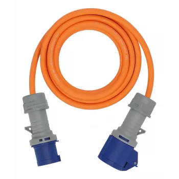Brennenstuhl 1167650405 förlängningskabel blå grå orange 5 m H07RN-F 3G 2,5 mm²