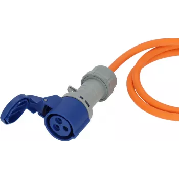 Brennenstuhl 1167650405 förlängningskabel blå grå orange 5 m H07RN-F 3G 2,5 mm²