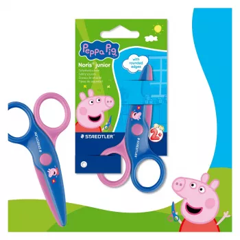 STAEDTLER Noris Junior Peppa Pig barnsäkerhetssax 130 mm