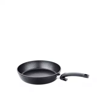 Fissler Adamant Comfort 28 cm stekpanna, aluminium, non-stick, induktionshäll, svart/silver
