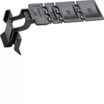 HAGER BA7CLIP hållarclips för kabelkanalsystem, ABS/polykarbonat, vit