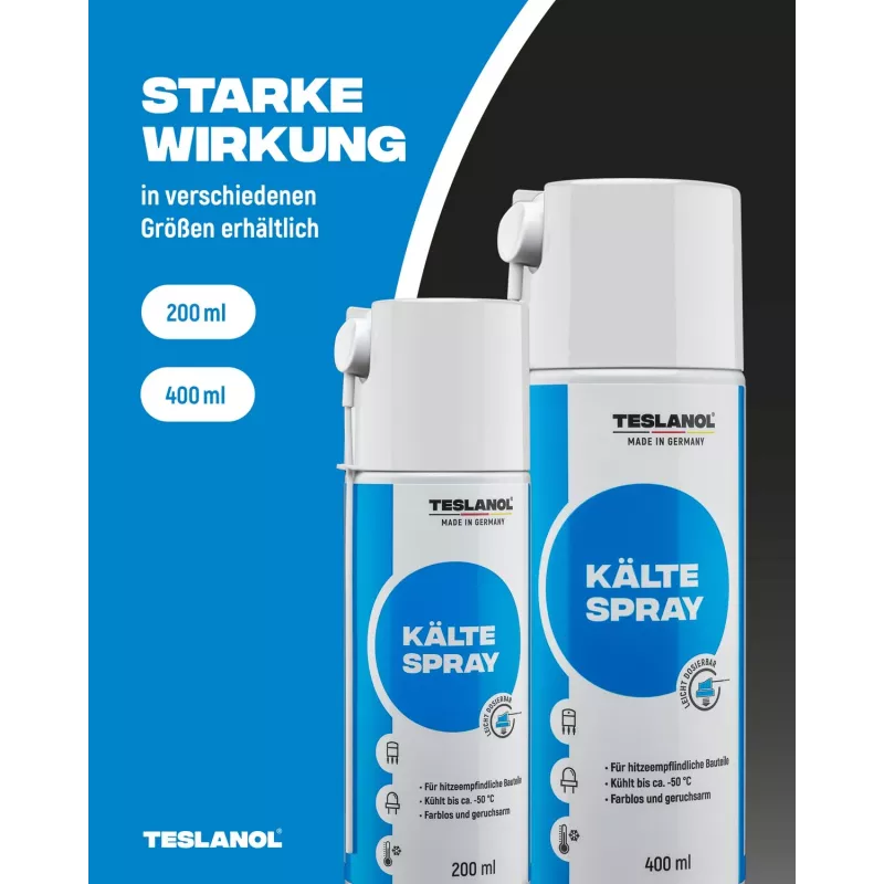 Teslanol kylspray 400ml