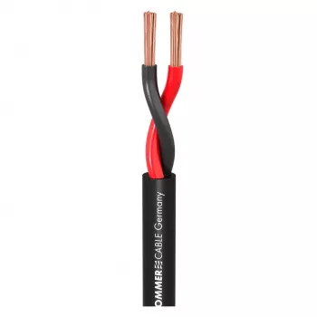 Sommer Cable 440-0051 Meridian Mobile SP240 2 x 4,0 mm² högtalarkabel - svart - metervara