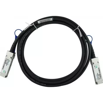 BlueOptics NVIDIA 980-9I54D-00V002 QSFP56 Direct Attach-kopparkabel, 200GBASE-CR4, Ethernet, 30AWG, 2 meter