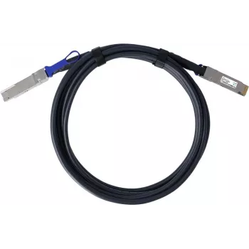 BlueLAN kompatibel Mikrotik DDQ+DA0001 QSFP-DD Direct Attach-kabel, 400GBASE-CR4, Ethernet, 26 AWG, 1 meter (DDQ+DA0001-BL)