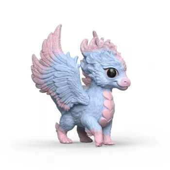 Schleich Bayala Baby Crystal Dragon leksaksfigur
